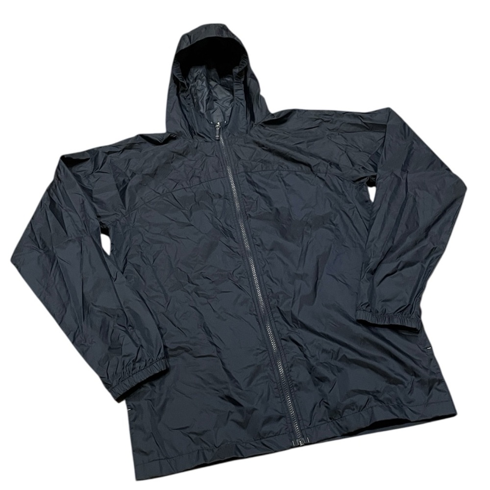 Lands' End Navy Windbreaker Zip‎ Up Outerwear Jacket 
 Boys XL 18-20